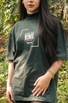 Camiseta 32z Oversized Unissex - KING na internet