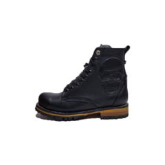 Bota negra mid top - comprar en línea