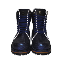 Bota Piton Azul Metalico en internet