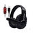 Headset gamer USB estiloso com microfone e controle de volume integrado