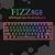 Redragon Teclado para jogos K617 Fizz 60% RGB com fio,BLUETOOTH, WIRELESS, 61 teclas, teclado mecânico compacto com teclas pretas, interruptor vermelho linear na internet