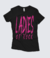 Camiseta Ladies Of Rock - Brush II Estampa Pink - Ladies of Rock