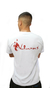 Camiseta LOGO Branca com vermelho - comprar online