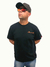 Camiseta LOGO Preta com Laranja - comprar online