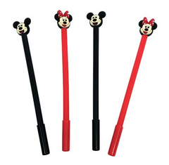 Caneta Fofa Kit Mickey e Minnie