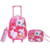 KIT MOCHILA GATINHA 3 PEÇAS WINTH