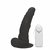 Pênis de Borracha Com Vibrador, Ventosa e Saco 17cm x 3,5cm Preto Theo - comprar online