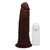 Pênis Com Vibrador e Ventosa 18cm x 4,7cm Marrom Pietro - comprar online