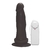 Pênis de Borracha Com Vibrador e Ventosa 16cm x 4cm Preto Amon na internet