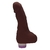 Pênis Com Vibrador Cyberskin 17cm x 3,5cm Marrom Vander - comprar online