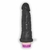 Pênis de Borracha Com Vibrador e Veias 14cm x 4cm Preto Ícaro - comprar online