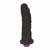 Pênis de Borracha Com Vibrador 23cm x 7cm Preto Hades - comprar online