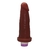 Pênis de Borracha Com Vibrador 14,5cm x 4cm Marrom Tritão - comprar online