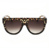 Sunglasses Label Vintage Leopard