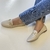 MOCASSIM OLIVIA OFF WHITE EM COURO LEGÍTIMO