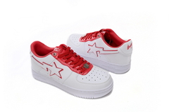 A Bathing Ape Bape Sta "White Red Border" - Sauced Boys