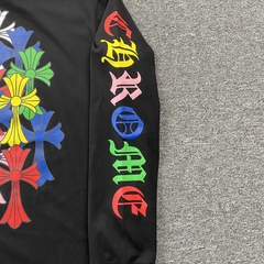 Chrome Hearts multi color cross cemetery T-shirt - Sauced Boys