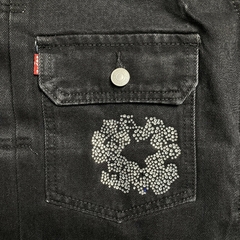 DENIM TEARS x LEVI’S Crystal Cotton Wreath Denim Jacket - loja online