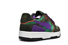 A Bathing Ape Bape SK8 Sta "Dark Purple Green" na internet