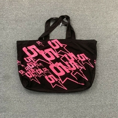 Sp5der Oversized Tote Bag Black - Sauced Boys