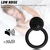 ANILLO VIBRADOR PARA EL PENE - HÉRCULES - ANILLO RETARDANTE - ANILLO REUTILIZABLE - RECARGABLE USB - COLOR NEGRO