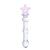 DILDO DE VIDRIO TALLA S - FIGURA ESTRELLA - VIDRIO - DILDO