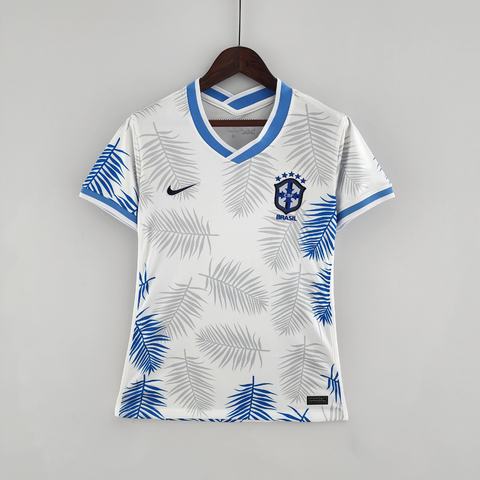 Camisa Brasil II 2022 Nike Torcedora Feminina Azul - ALL Sports