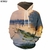 3d Hoodies Smoke Hoodie Masculino Colorido Moletom Estampado Criatividade Com Capuz Arte Casual Moletom Com Capuz Estampado Unissex Streetwear Novo - comprar online