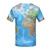 KYKU marca 3D camiseta masculina mapa do mundo camiseta engraçada camisetas masculinas 2017 verão manga curta anime tops camiseta moda roupas masculinas - comprar online