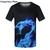 Imagem do KYKU marca 3D camiseta masculina mapa do mundo camiseta engraçada camisetas masculinas 2017 verão manga curta anime tops camiseta moda roupas masculinas