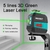 MileSEEY 2 Linhas Laser Nível L52R L62 360 nível laser L6 nivel laser com bateria e tripé na internet