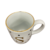 Caneca para presente com inicial Gold em Porcelana Schimdt - comprar online