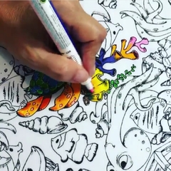 Chinelo para Colorir Adulto na internet