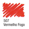 CANETINHA ACRILEX VERMELHO FOGO