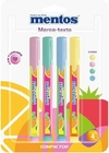 Marca Texto Mentos Com Cheirinho 4 Cores Compactor