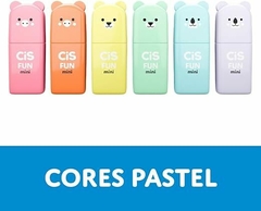 Marca Texto Fun Mini CIS - Estojo com 6 cores Pastel - comprar online