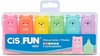 Marca Texto Fun Mini CIS - Estojo com 6 cores Pastel