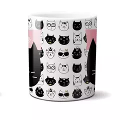 Caneca de Cerâmica - Mãe de Gato - comprar online