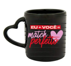 CANECA ALÇA CORAÇÃO MATCH PERFEITO