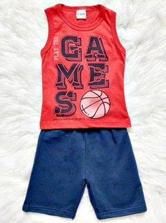 Conjunto Infantil Menino - Basketball - Adocicado Moda Infantil - Conjunto infantil e juvenil de qualidade e preço baixo você encontra aqui.