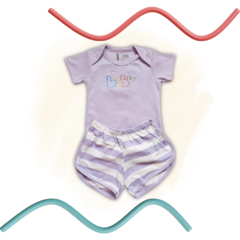 Conjunto Body Baby Menina - Baby