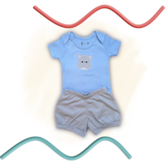 Conjunto Body Baby Menino - Hipobaby