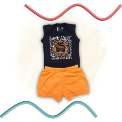 Conjunto Body Baby Menino - Robot