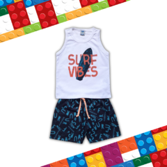 Conjunto Infantil Menino - Surf Vibes