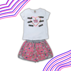 Conjunto Teen Feminino - Yes! - Adocicado Moda Infantil - Conjunto infantil e juvenil de qualidade e preço baixo você encontra aqui.