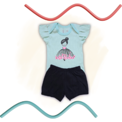 Conjunto Body Baby Menina - Bailarina