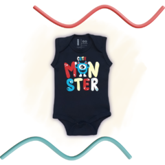 Conjunto Body Baby Menino - Cute Monster - comprar online