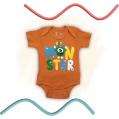 Conjunto Body Baby Menino - Cute Monster - comprar online