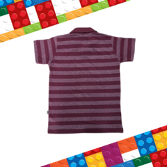 Camisa Polo Teen Menino - Bordeaux - comprar online