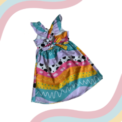 Vestido Infantil Menina - Ciranda Ondinhas - comprar online